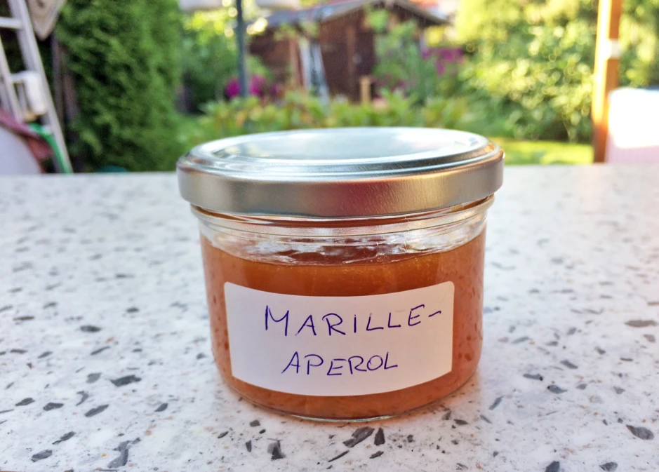 Marillen-Marmelade mit Aperol