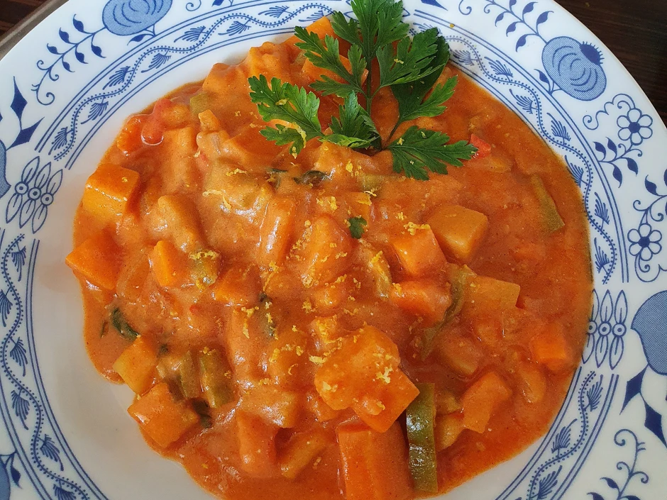 Schnelles Gemüsegulasch