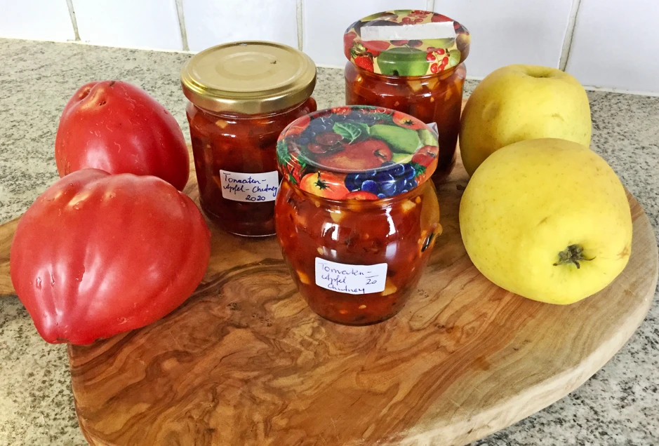 Tomaten-Apfel-Chutney