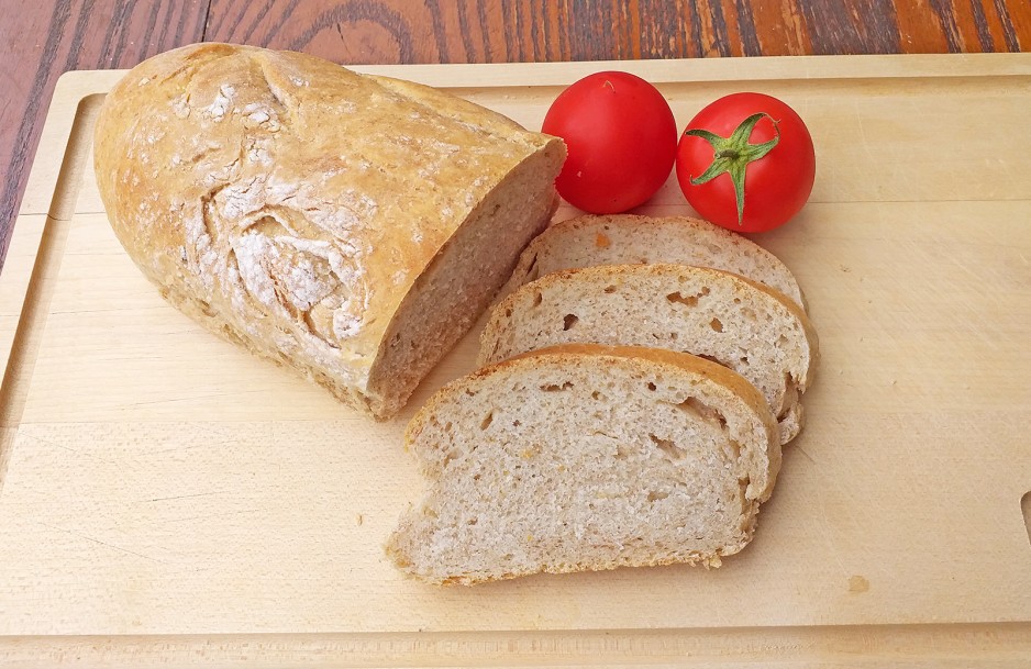 Weißbrot mit Grieß
