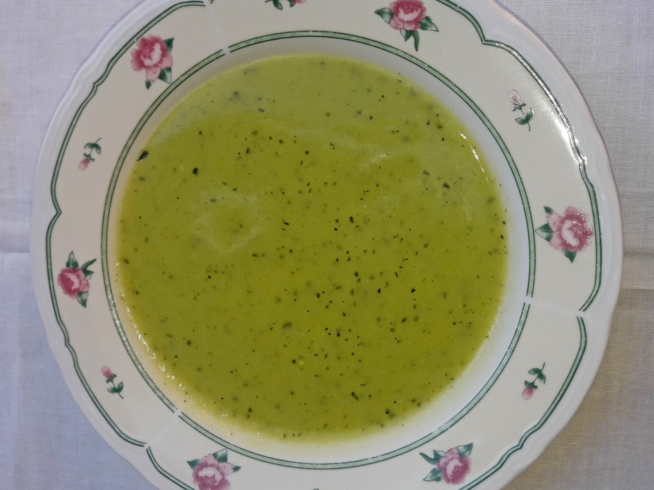 Zucchini-Kartoffelcremesuppe - Rezept