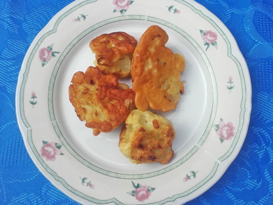 Karfiol im Backteig
