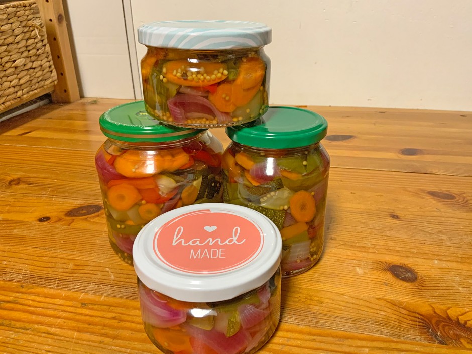 Mediterranes Gemüse süß sauer