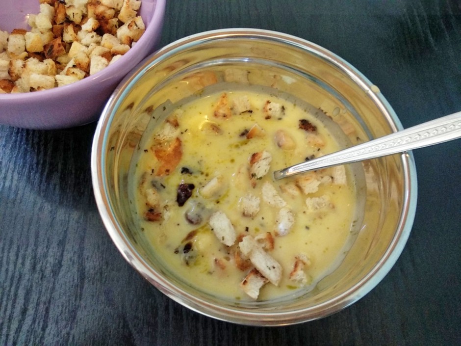 Butternusskürbis-Cremesuppe