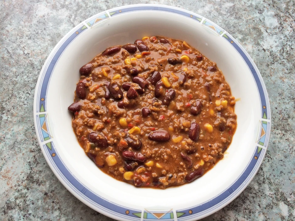 Chili con Carne mit Faschiertem