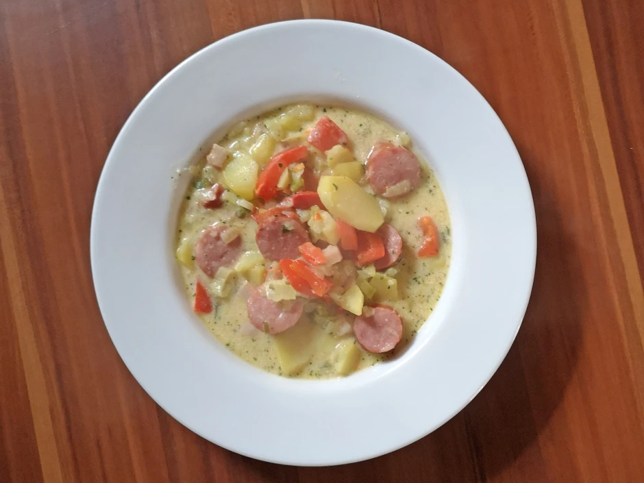 Bunter Eintopf mit Paprika