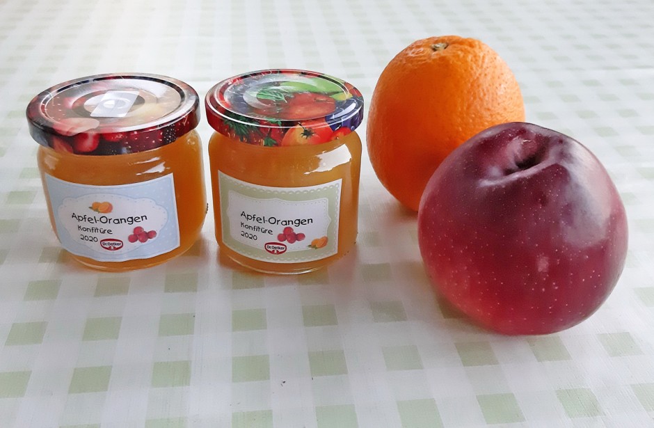 Apfel-Orangenmarmelade