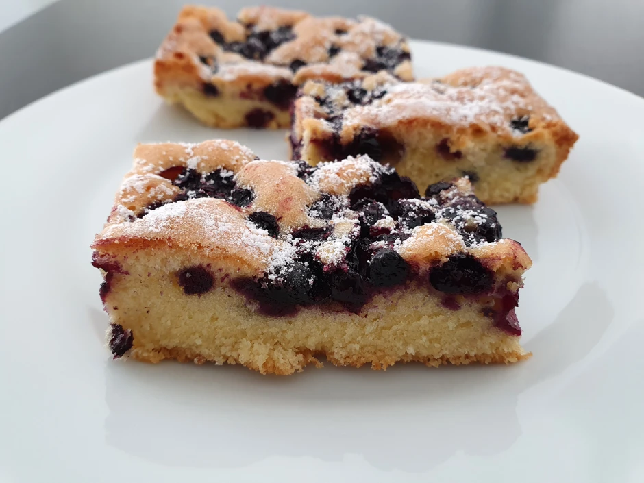 Heidelbeerblechkuchen