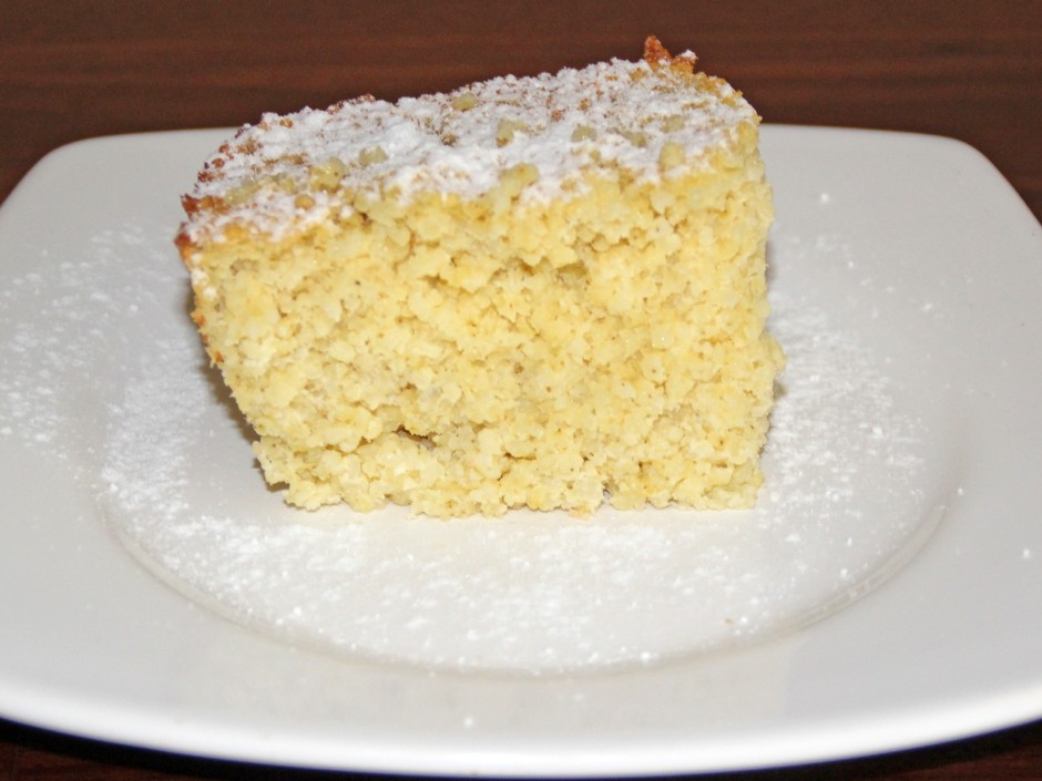 Hirseauflauf mit Joghurt