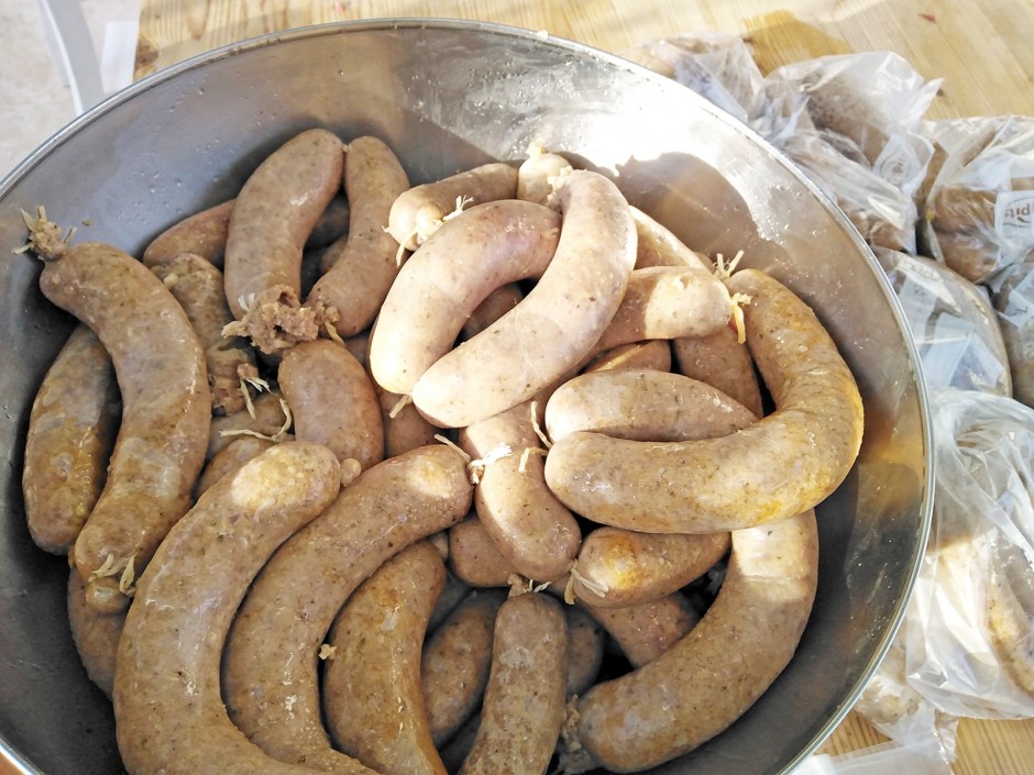 Burgenländische Sautanzbratwürstel
