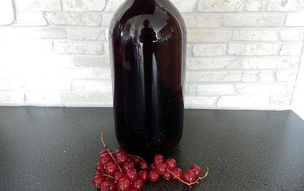Ribiselsaft -sirup