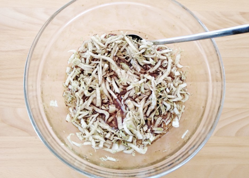 Chinakohlsalat auf steirische Art
