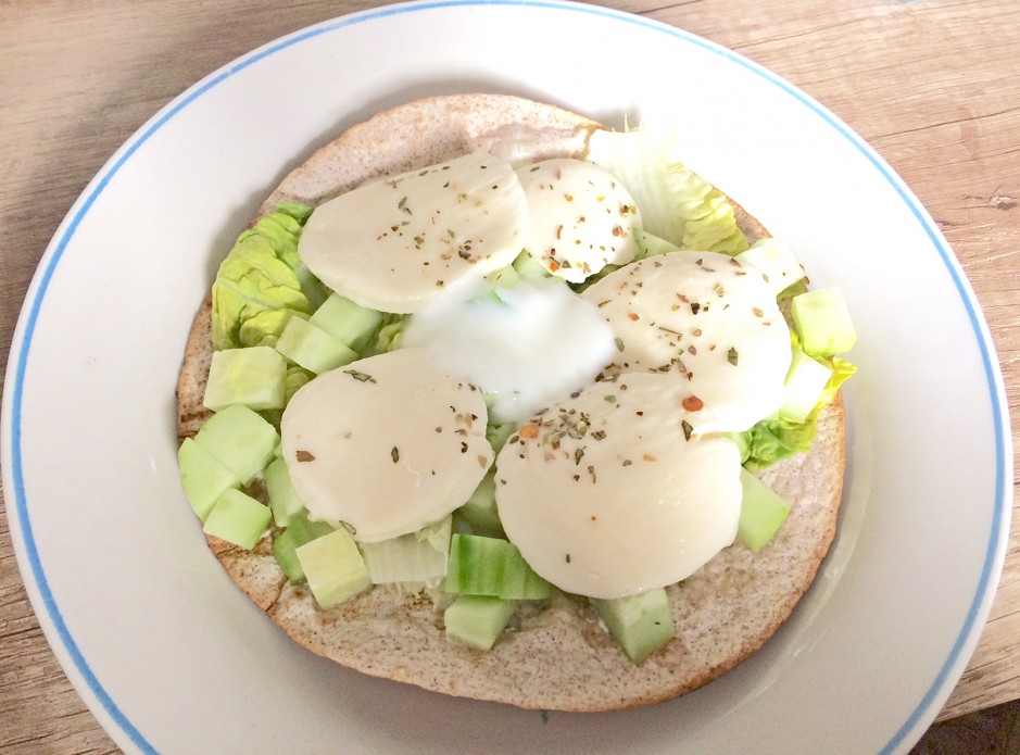 Belegte Tortilla