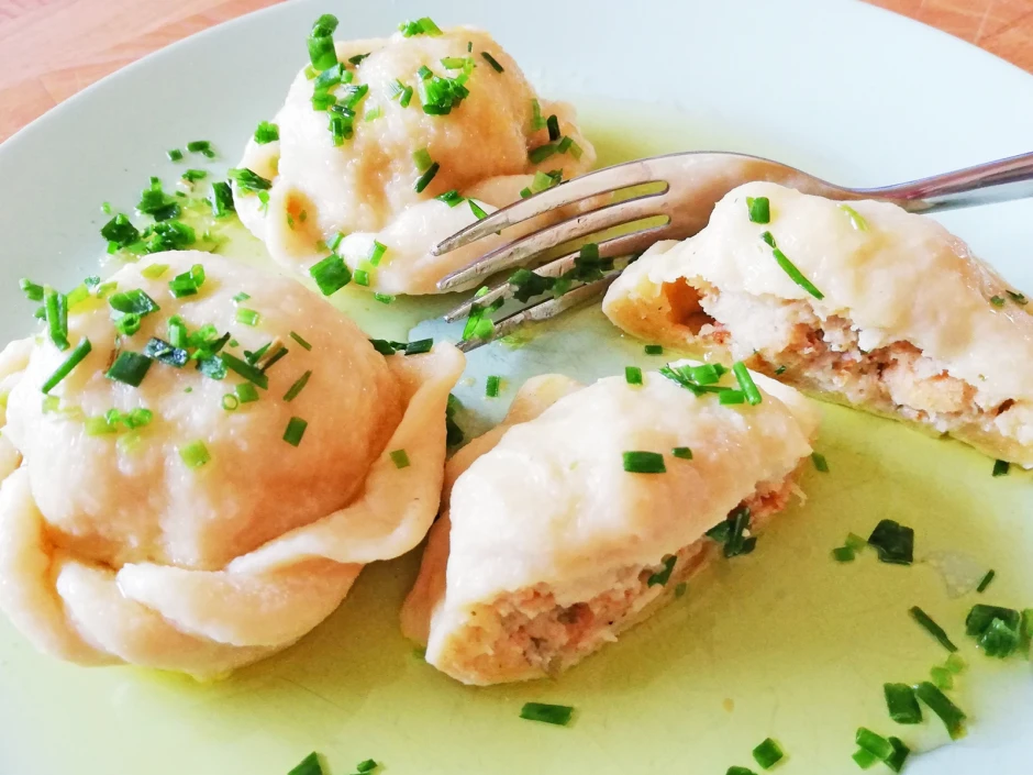 K&auml;rntner Kasnudel mit Semmelf&uuml;lle
