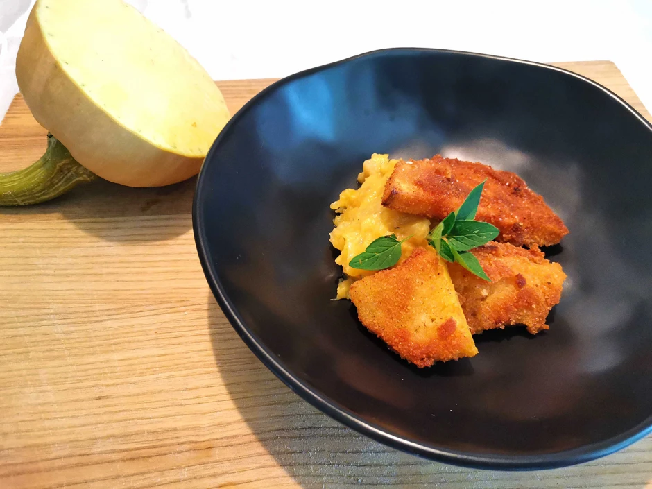 Gebackener Kürbis