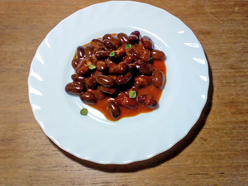 Bohnensauce zum Steak