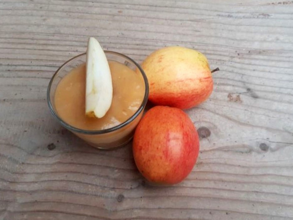 Apfel-Vanille Schichtdessert