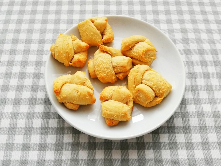 Geflochtene Kekse