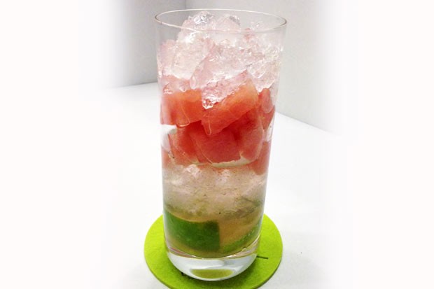 Wassermelonen-Caipiroska