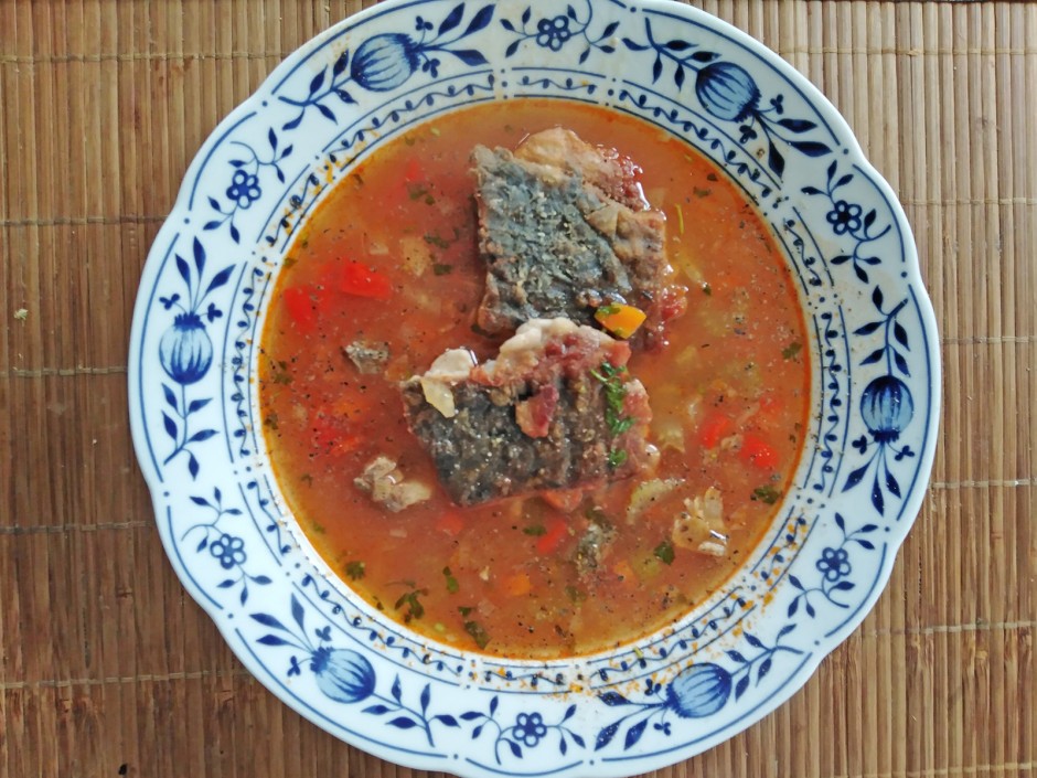 Rote Karpfensuppe