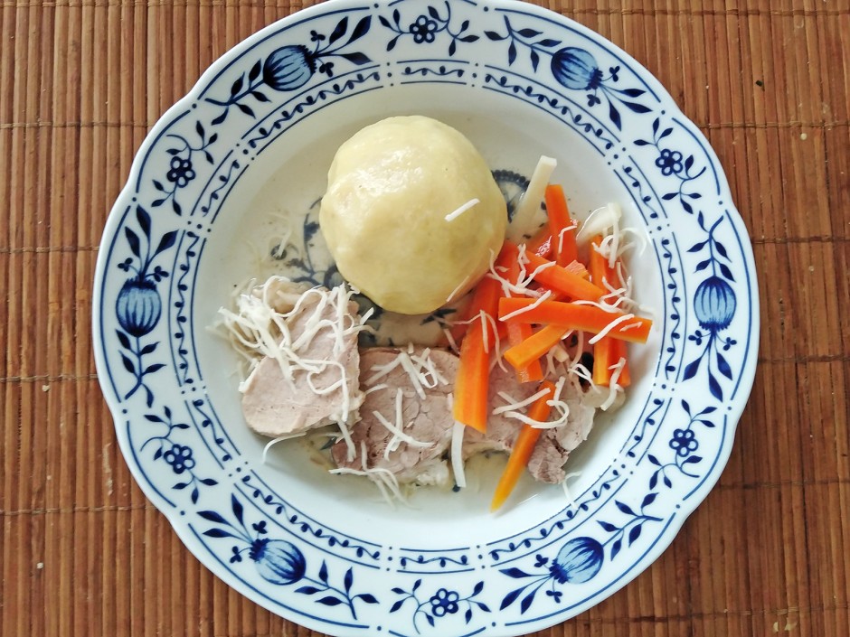 Saufleisch mit Wurzelgemüse