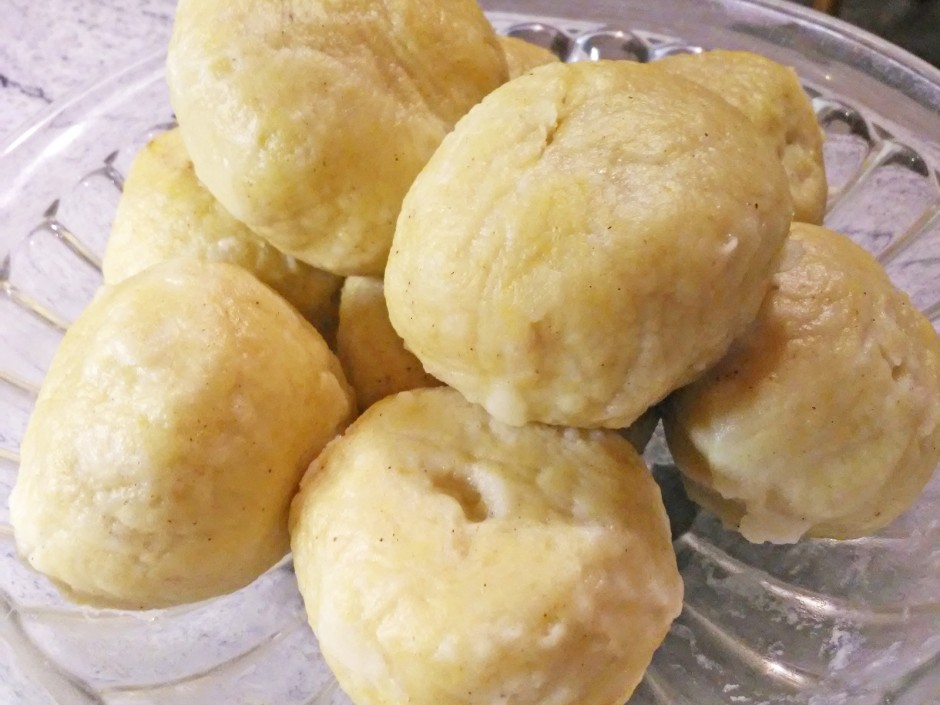 Teig für Erdäpfelknödel, Erdäpfelstrudel
