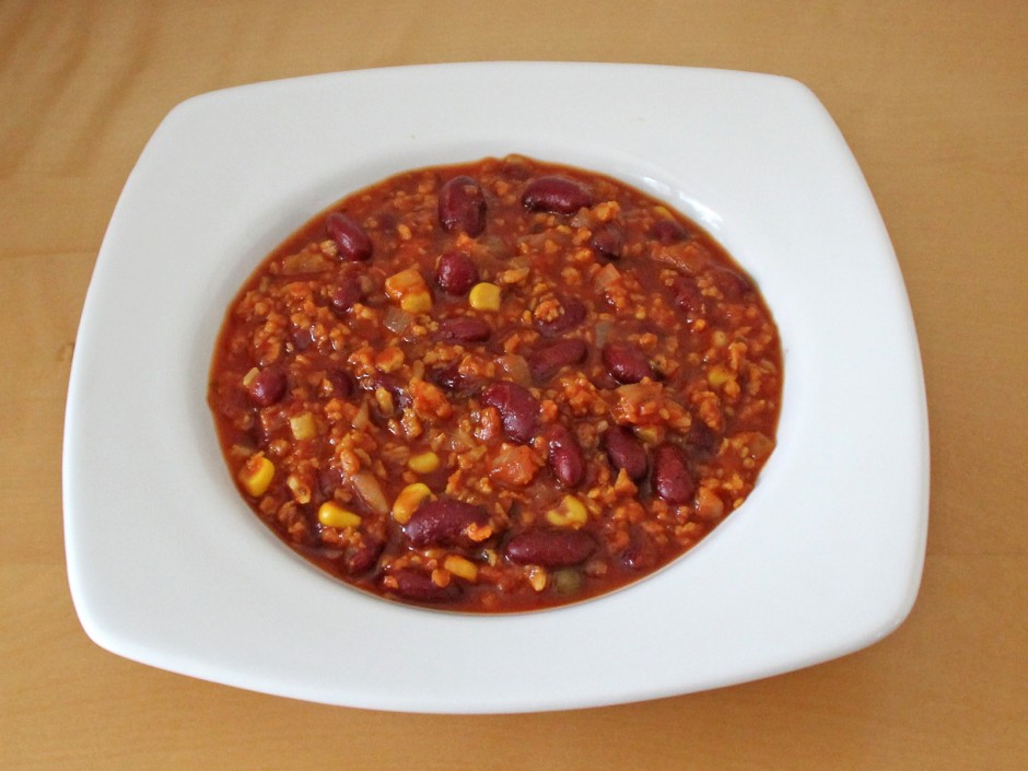 Chili mit Sojagranult