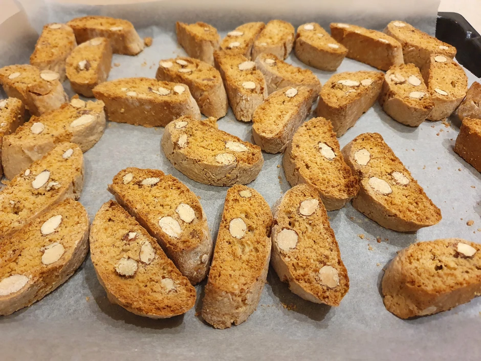 Cantuccini mit Mandeln