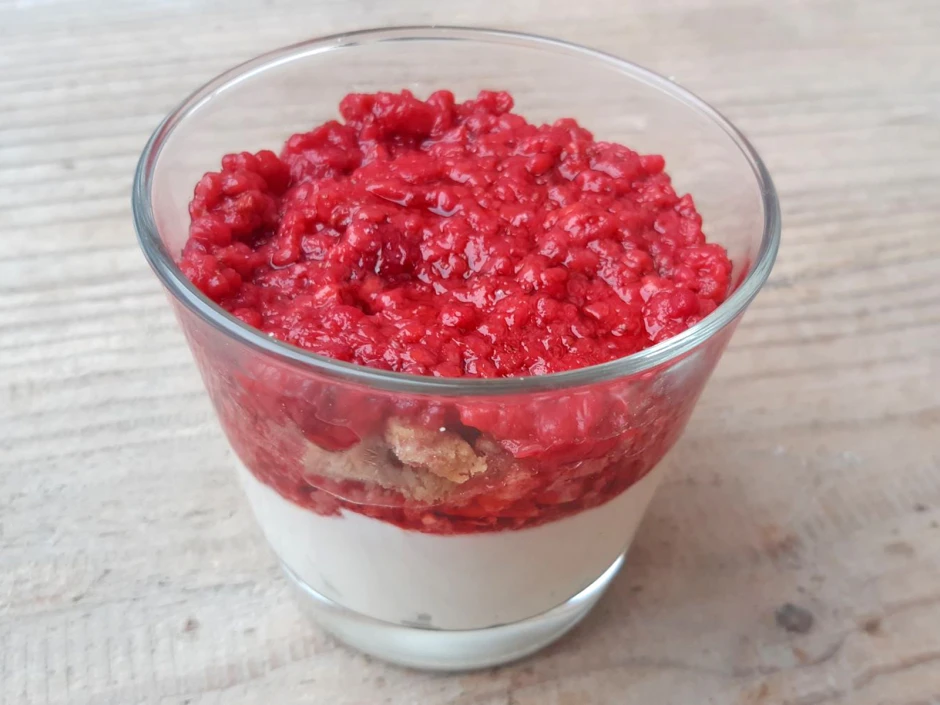 Vanillekipferl trifft Himbeere