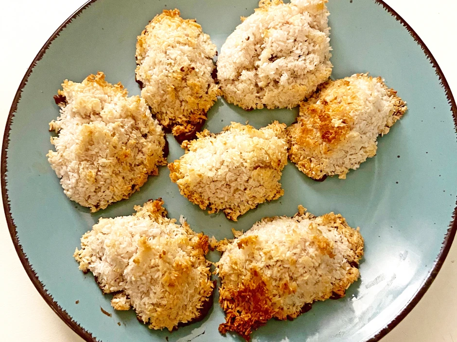 Vegane Kokosmakronen