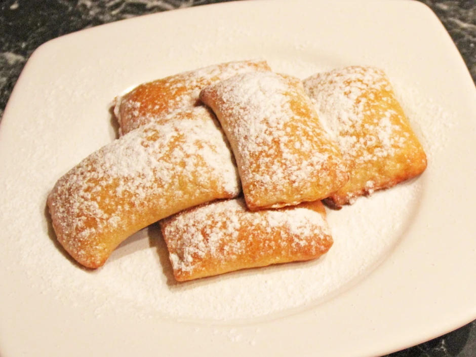 Kartoffeltaschen mit Marmelade