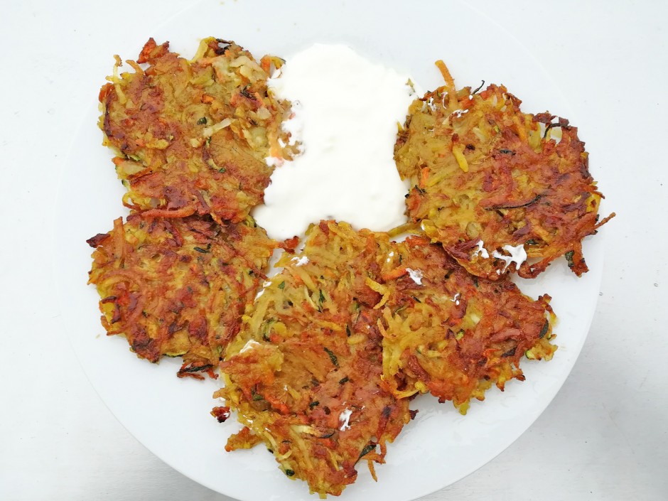 Gemüsepuffer vegan