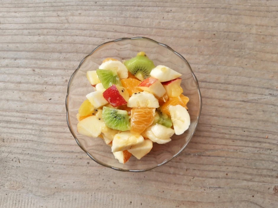 Schneller Obstsalat