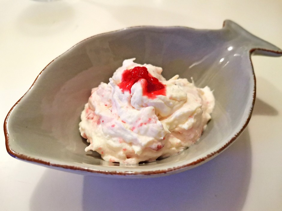 Oberskren mit Preiselbeeren