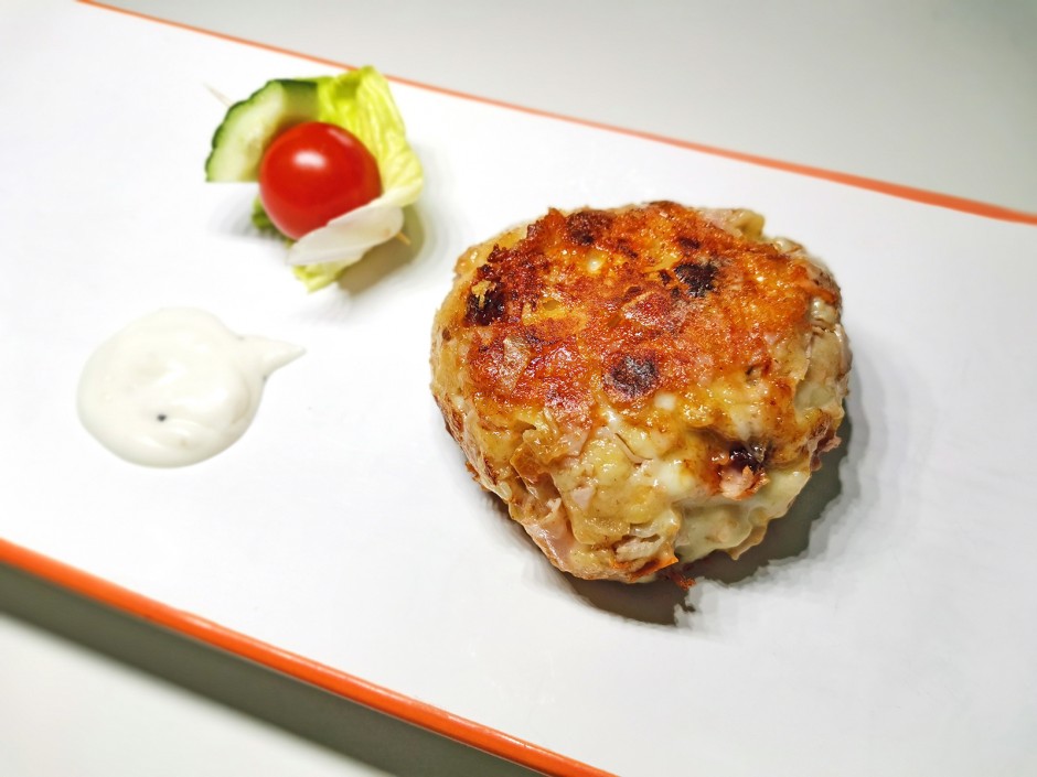 Schinken-Kaspressknödel