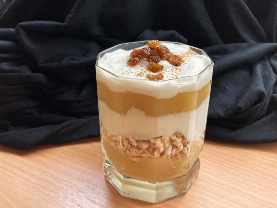 Schnelles Schichtdessert
