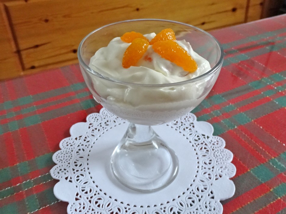 Mandrinen-Joghurtdessert