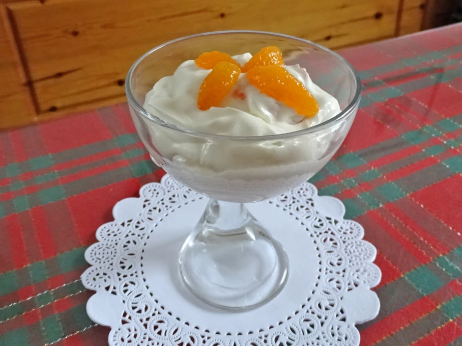 Mandrinen-Joghurtdessert