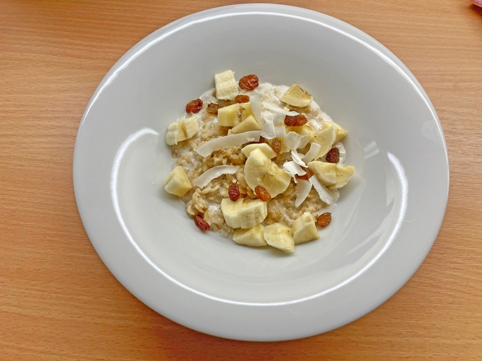 Kokos-Porridge
