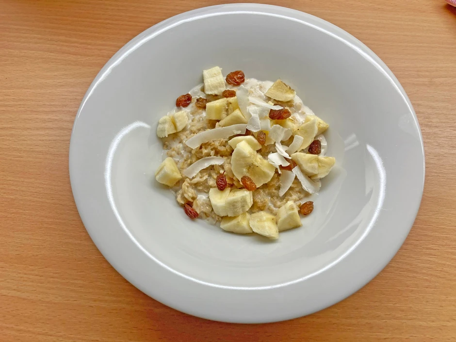 Kokos-Porridge