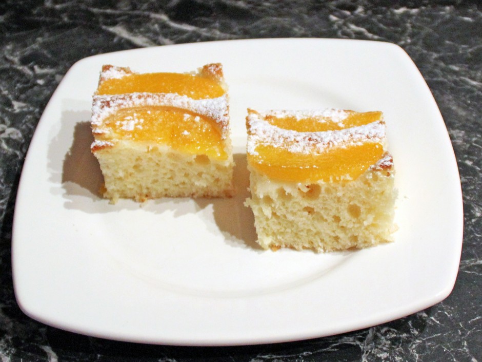 Pfirsichkuchen