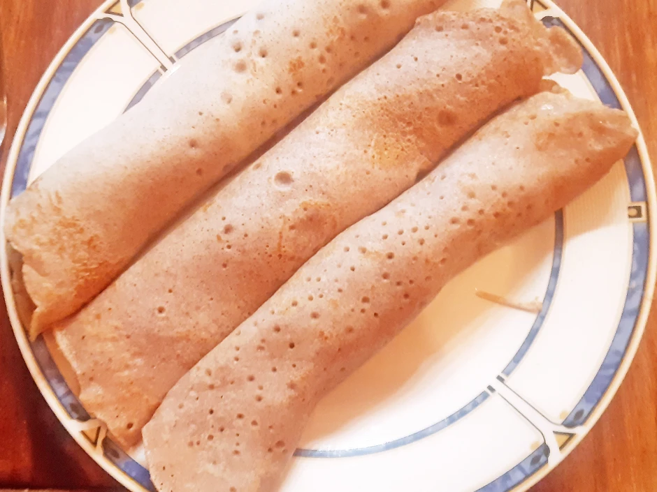 Palatschinken mit Banane
