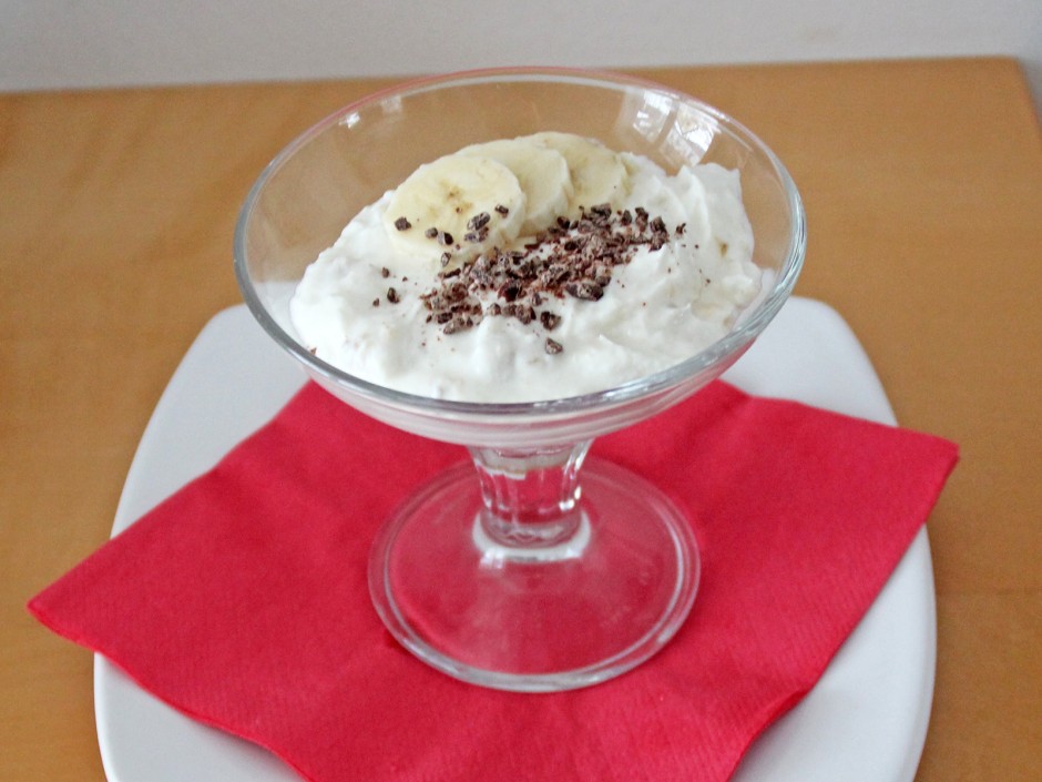 Bananencreme mit Skyr - Rezept