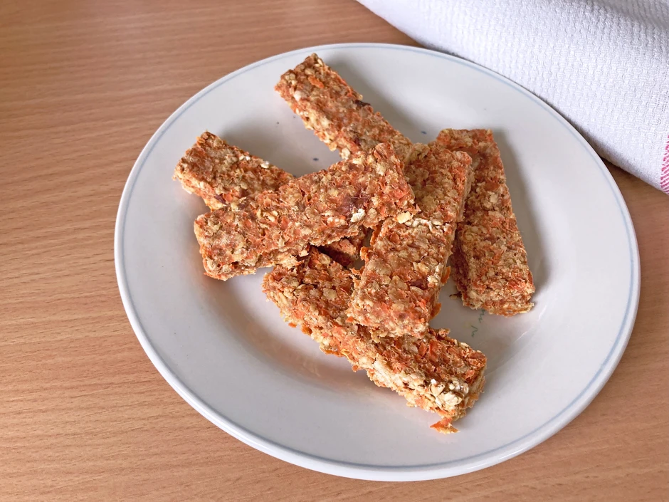 Karotten M&uuml;sli Riegel
