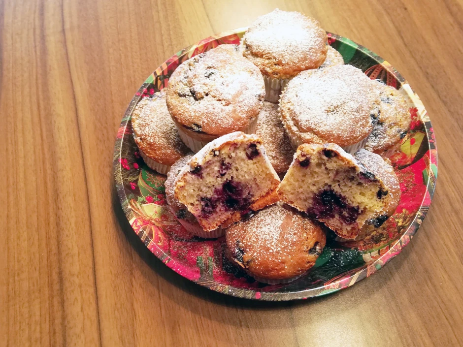 Blaubeermuffins