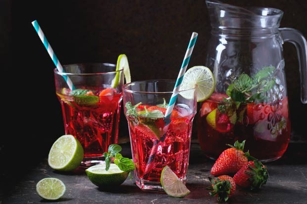 Erdbeerlimonade