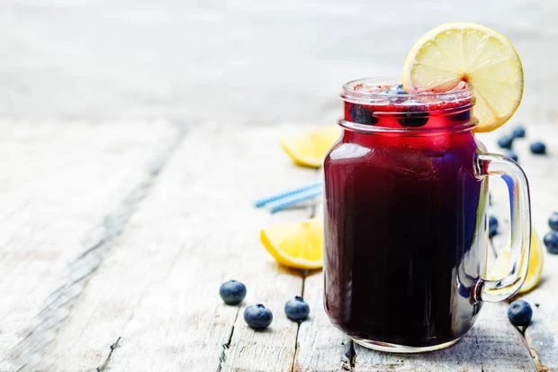 Heidelbeer Limonade