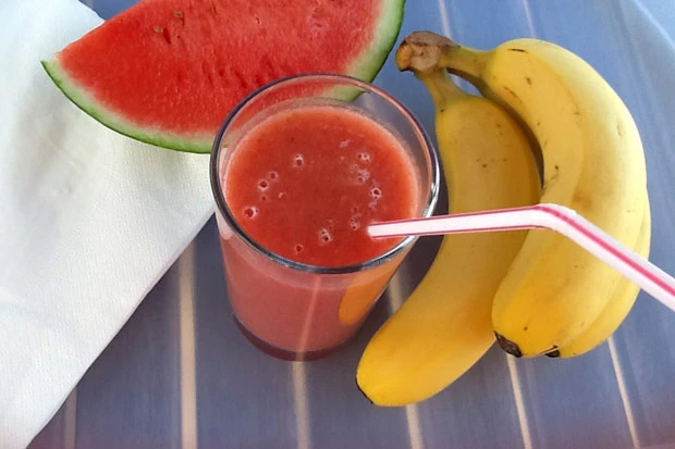 Wassermelonen-Bananen-Smoothie
