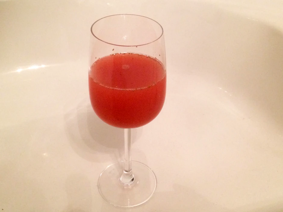Strawberry-Wine-Slushie