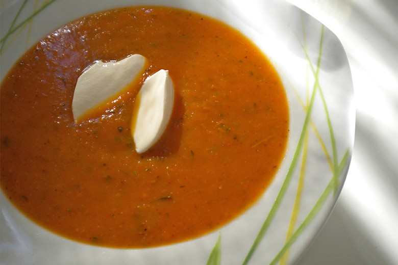 Tomaten-Kartoffelsuppe